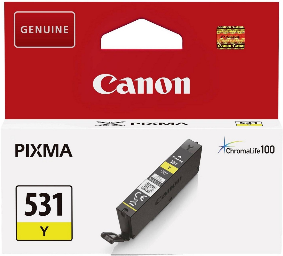 Canon CLI531Y cartridge žlutá-yellow (324 str)
