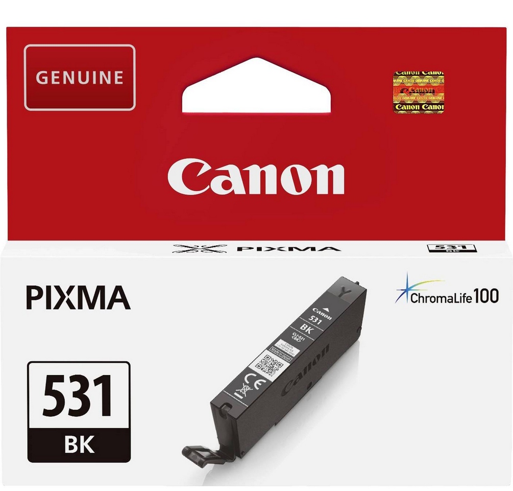 Canon CLI531Bk cartridge černá (656 str)