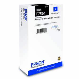 Epson T7561 cartridge černá (2.500 str)