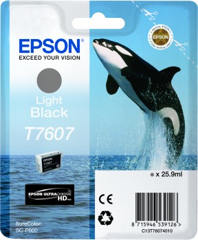Epson T7607 cartridge light black (25.9ml) 
