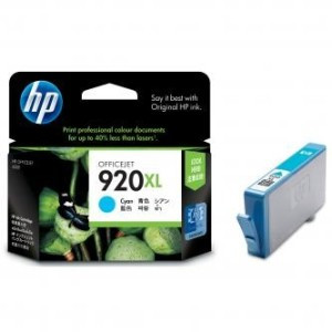 HP CD972AE cartridge 920XL azurová-cyan (700 str)
