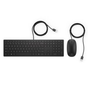 HP Sada klávesnice a myš Pavilion Deskset 400, černá, drátová (USB), SK