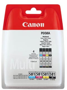Canon CLI581 cartridge sada CMYK (4x5.6ml)