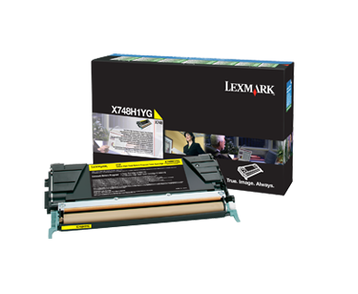 Lexmark X748H1YG toner žlutý-yellow (10.000 str)