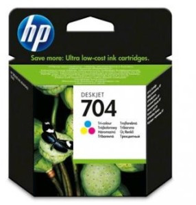 HP CN693AE cartridge 704 barevná (200 str)