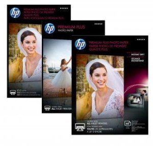 HP CR695A Premium Plus Glossy Photo Paper 300g, 10x15cm / 50ks