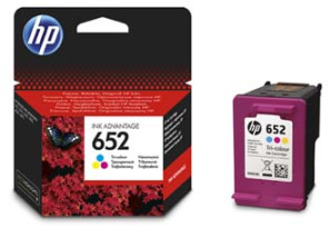 HP F6V24AE cartridge 652 barevná (200 str)