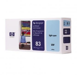 HP C4964A Printhead UV / Cleaner 83 Light Cyan 