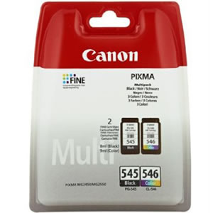 Canon PG545 + CL546 sada cartridge černá+barevná (180 str)
