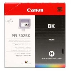 Canon PFI302Bk cartridge black (330ml)