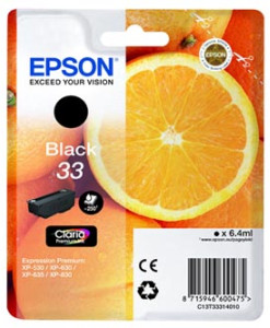 Epson Cartridge 33 black (6.4ml)
