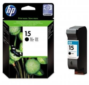 HP C6615D cartridge 15 černá (495 str)