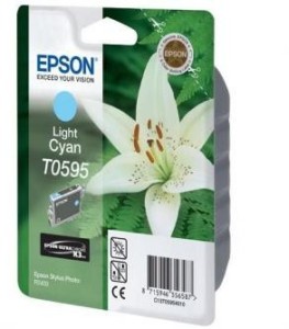 Epson T0595 cartridge light cyan