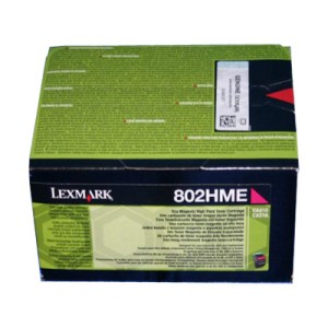 Lexmark 802HM toner purpurový-magenta (3.000 str)