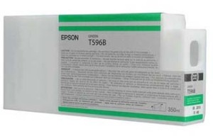 Epson T596B cartridge green (350ml)