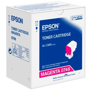 Epson toner 0748 purpurový-magenta (8.800 str)