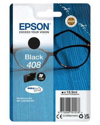 Epson 408 cartridge černá (1.100 str)