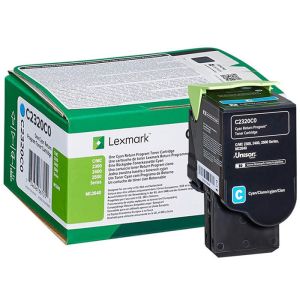 Lexmark C2320C0 toner azurový-cyan (1.000 str)