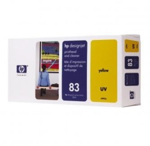 HP C4963A Printhead UV / Cleaner 83 Yellow