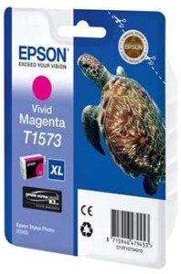 Epson T1573 cartridge vivid magenta (26ml)