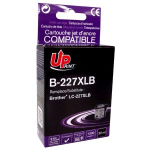 UPrint alternativní Brother LC-227XLBK cartridge černá (1.200 str)