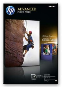 HP Q8691A Advanced Photo Paper Glossy, 250g, 10x15cm/25ks