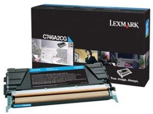 Lexmark C746A3CG toner azurový-cyan (7.000 str)