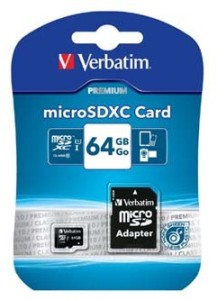 Verbatim  64GB microSDXC Class 10 U1