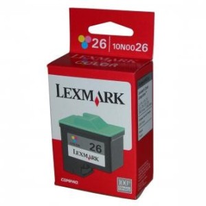 Lexmark 10N0026 cartridge barevná 26 (275 str)