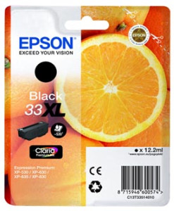 Epson Cartridge 33XL black (12.2ml)