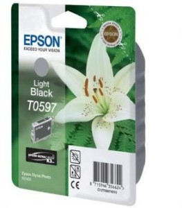 Epson T0597 cartridge light black