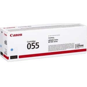 Canon 055C toner azurový-cyan (2.100 str)