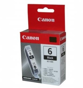 Canon BCI6Bk cartridge černá-black (500 str)