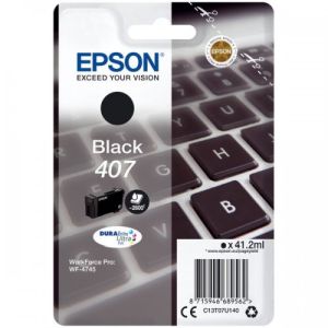 Epson 407 cartridge černá (2.600 str)