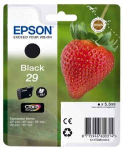 Epson Cartridge 29 černá (5.3ml)