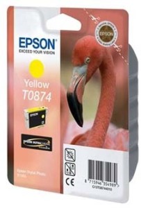 Epson T0874 cartridge yellow (11.4ml)