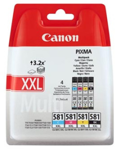 Canon CLI581 XXL cartridge sada CMYK (4x11.7ml)