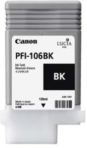 Canon PFI106Bk cartridge black (130ml)