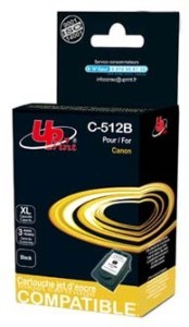 UPrint alternativní Canon PG512Bk cartridge černá (18ml)