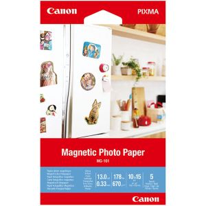 Canon MG101 Magnetic Photo Paper 670g, 10x15cm/5ks