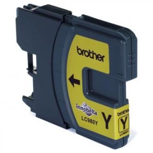 Brother LC-980Y cartridge žlutá-yellow (260 str)