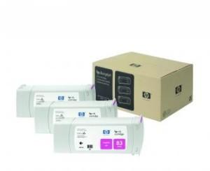HP C5074A cartridge 83 magenta UV (multipack 3ks)