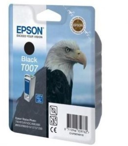 Epson T007 cartridge černá (540 str)