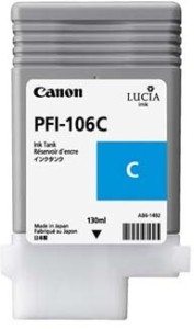 Canon PFI106C cartridge cyan (130ml)
