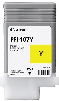 Canon PFI107Y inkoust yellow (130ml)