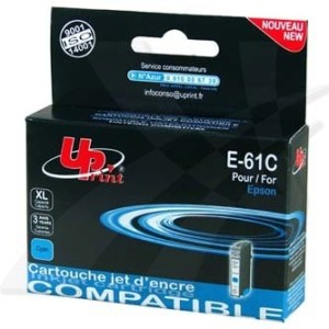 UPrint alternativní Epson T0612 cartridge azurová-cyan (390 str)