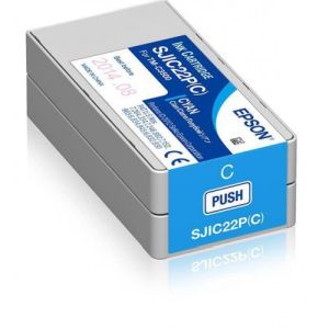 Epson SJIC22P(C) cartridge azurová-cyan (33ml)