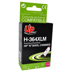UPrint alternativní HP cartridge 364XL purpurová-magenta (1.500 str)