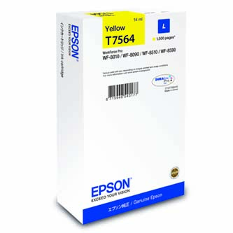 Epson T7564 cartridge žlutá-yellow (1.500 str)