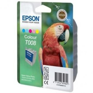 Epson T008 cartridge barevná (220 str)